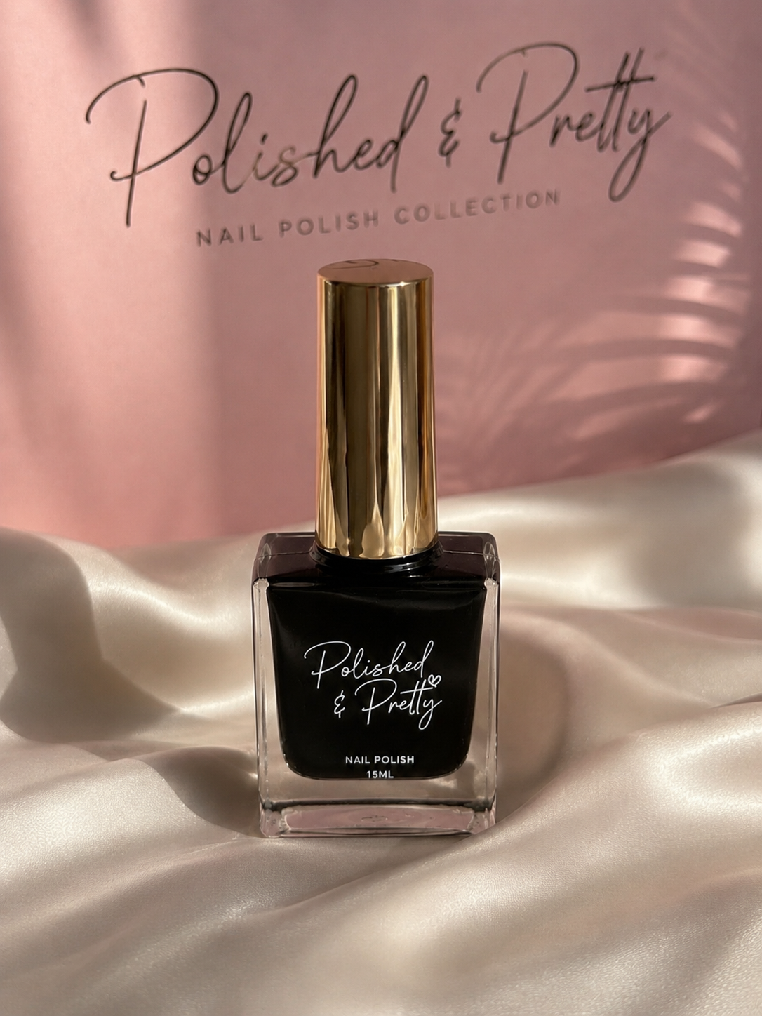 “After Dark” Black Gel Polish