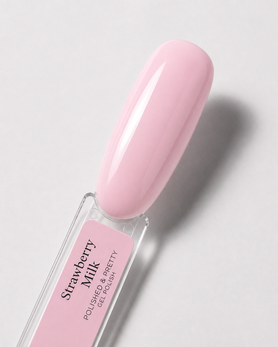 “Strawberry Milk” Light Pink Gel Polish