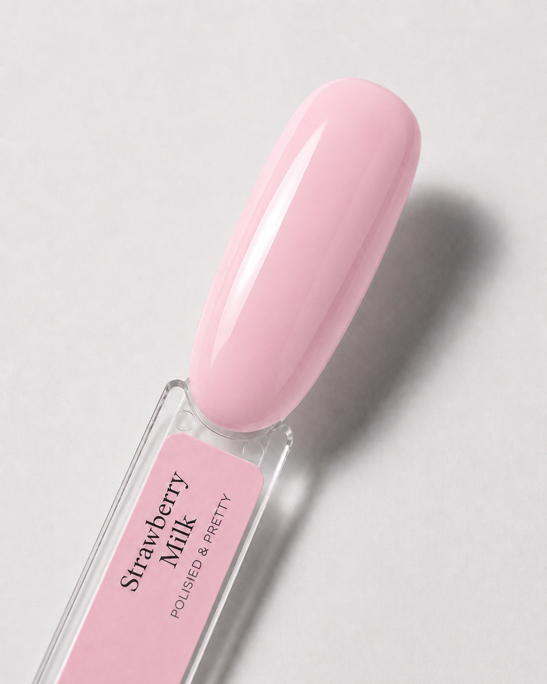 “Strawberry Milk” Light Pink Nail Polish