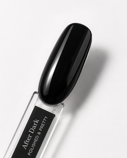 “After Dark” Black Gel Polish
